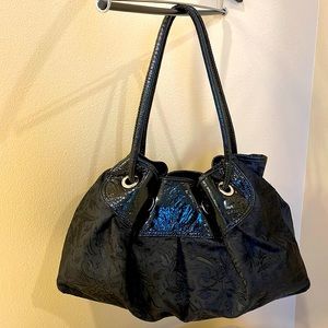 White House Black Market black satchel/shoulder bag